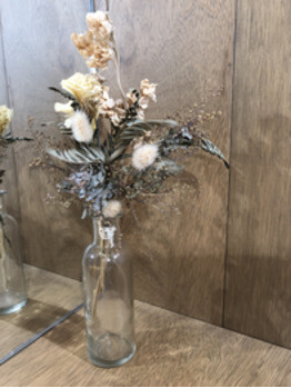 ドライフラワー変えました＊