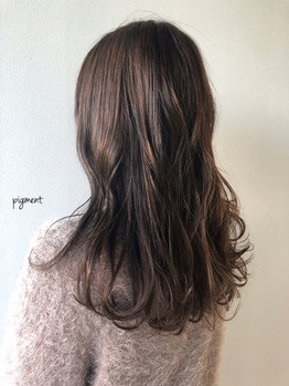 ハイライト透明感◎