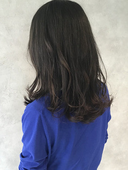 透明感×グレージュ